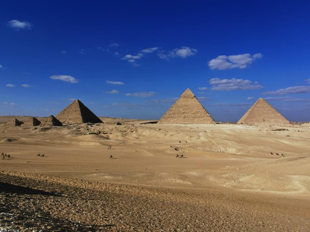 Próximos viajes a Egipto de Viajes Savitur. Pirámides de Giza