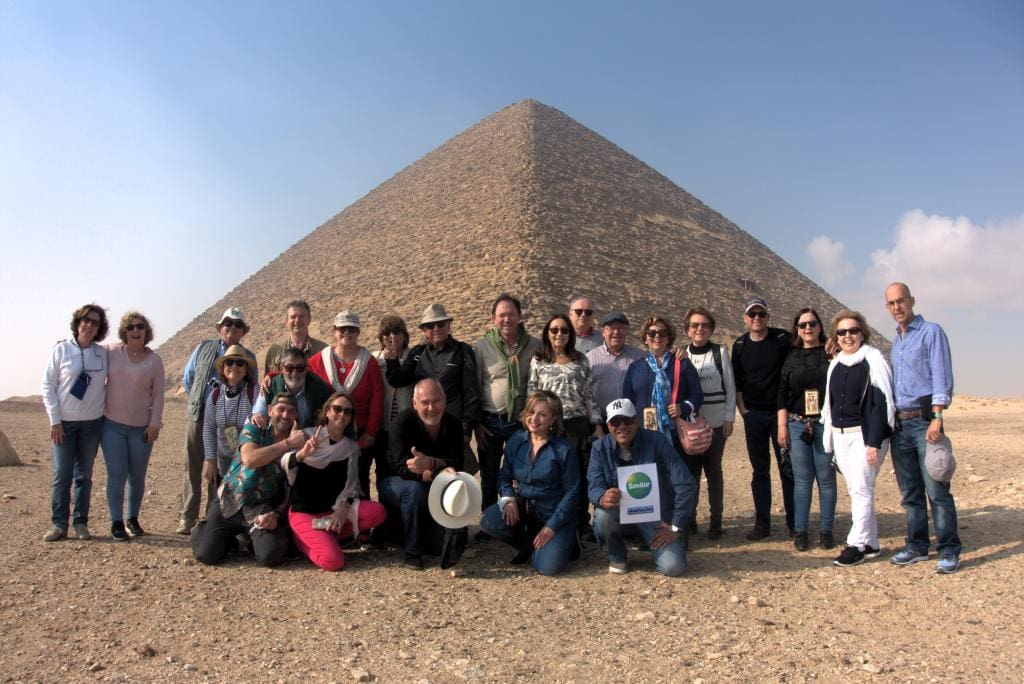 Próximos viajes a Egipto de Viajes Savitur. Piramide Roja de Dahshur